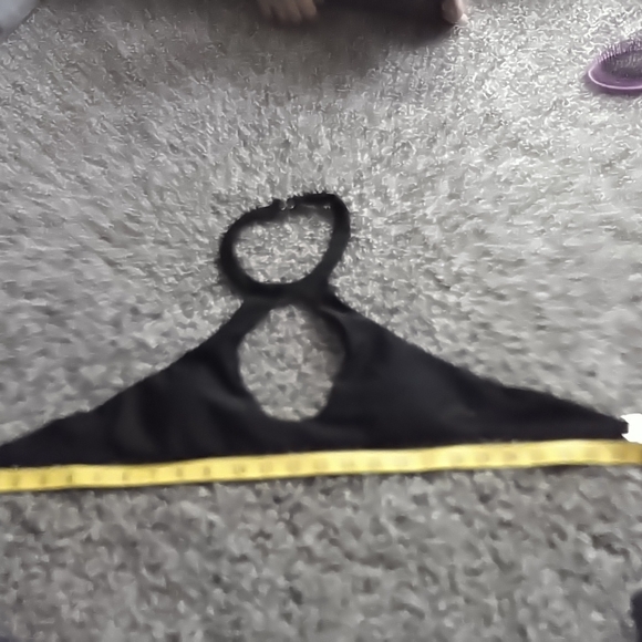 Black halter bikini set - Picture 2 of 9